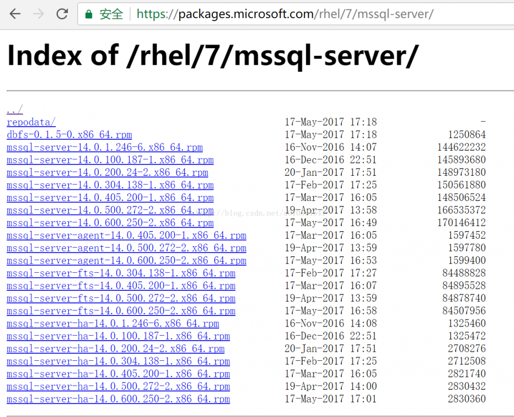 Microsoft SQL Server for Linux安装和配置