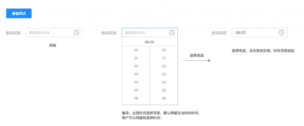 设计规范 | Web端设计组件篇－树和日期时间选择器