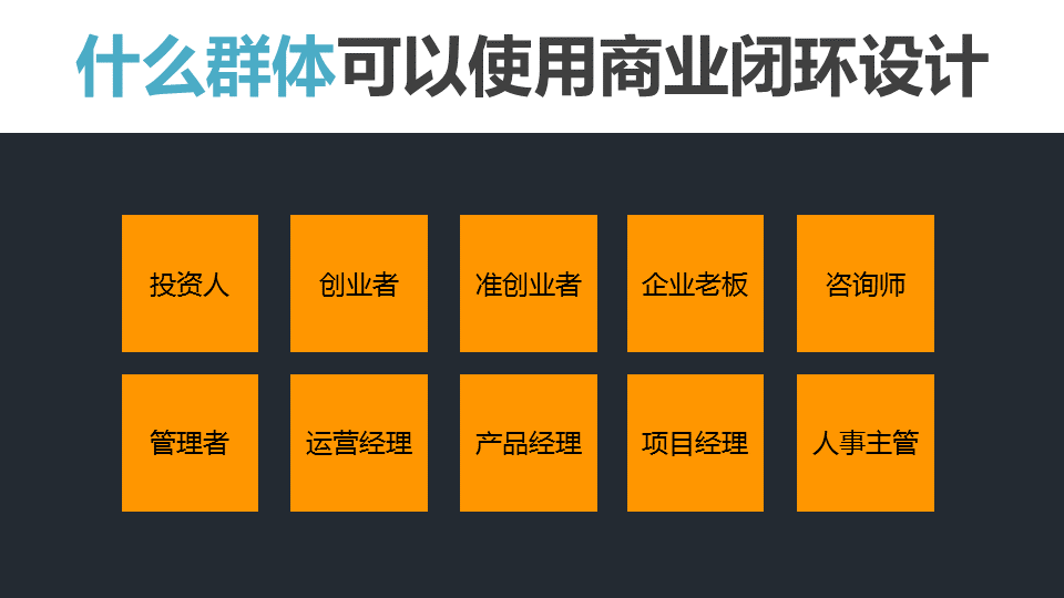 商业闭环设计：一个系统性商业思维独立思考的闭环设计能力