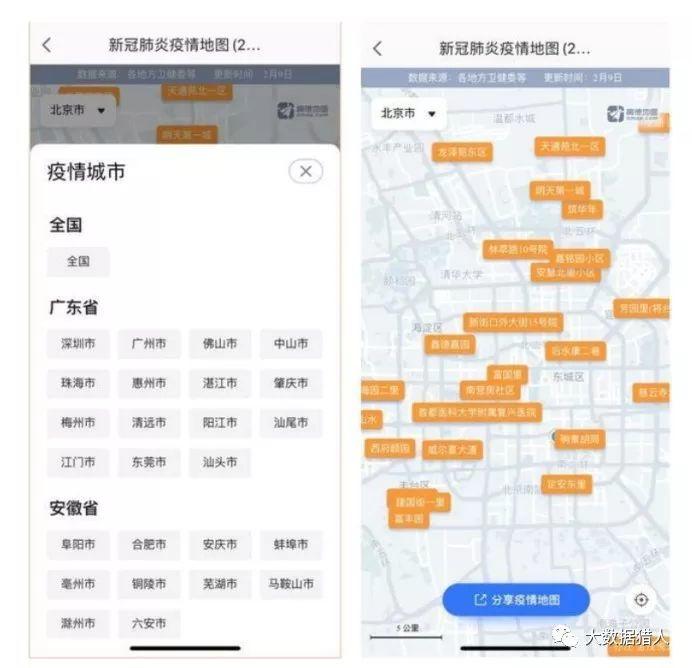 疫情期间，防控大数据产品都有着怎样的逻辑？