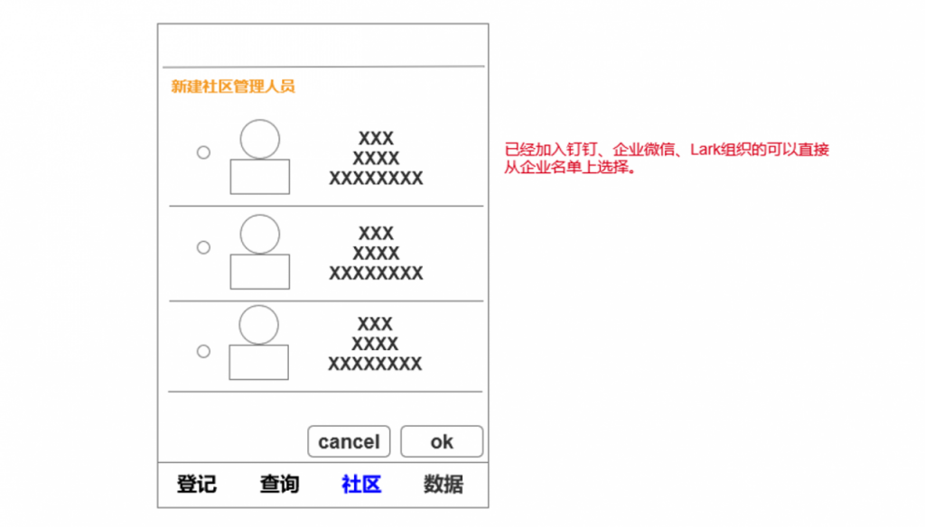 社区登记工具产品PRD