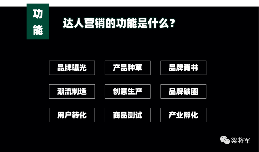 ​读懂达人营销：五个目的、九种功能、三大趋势